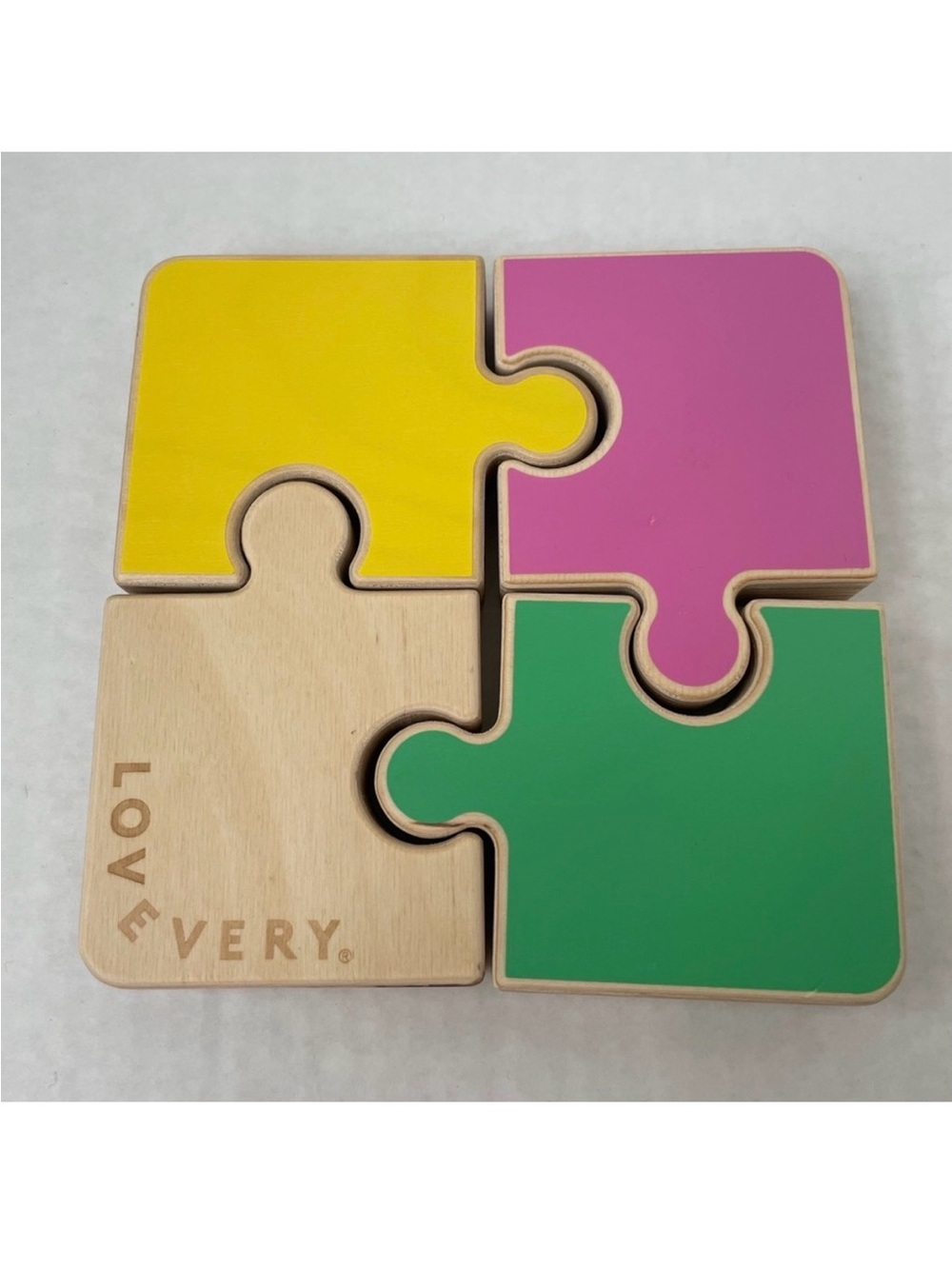 Lovevery Chunky Wooden Jigsaw Puzzle Companion Play Kit Toy Learning Educational